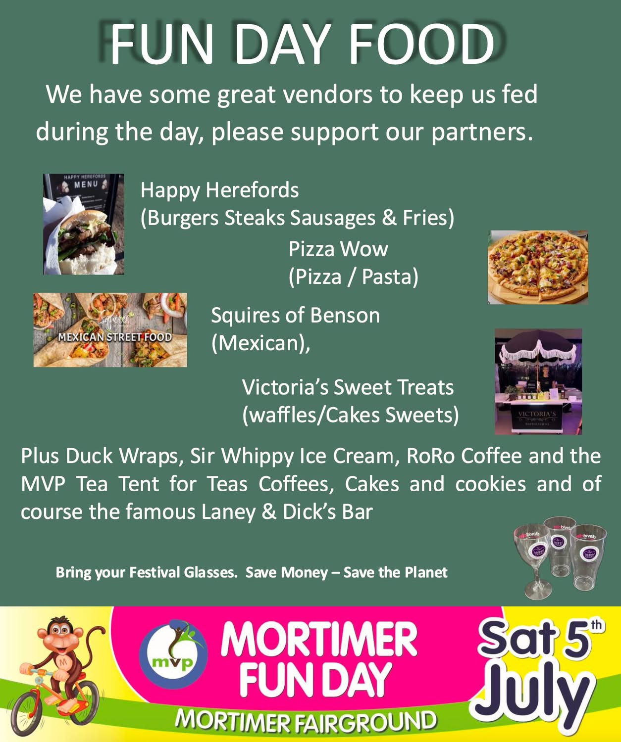 Fun Day Food Vendors Mortimer Village Partnership
